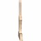 Ekena Millwork Richland Smooth Timber Gable Bracket, Douglas Fir, 48"W x 24"H x 1 1/2"D x 3 1/2"F, 12/12 Pitch GBW048X24X0204RIC00SDF - alternate 4